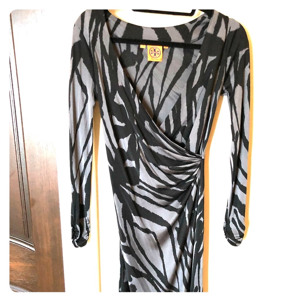 Tory Burch Dress Black & Grey print